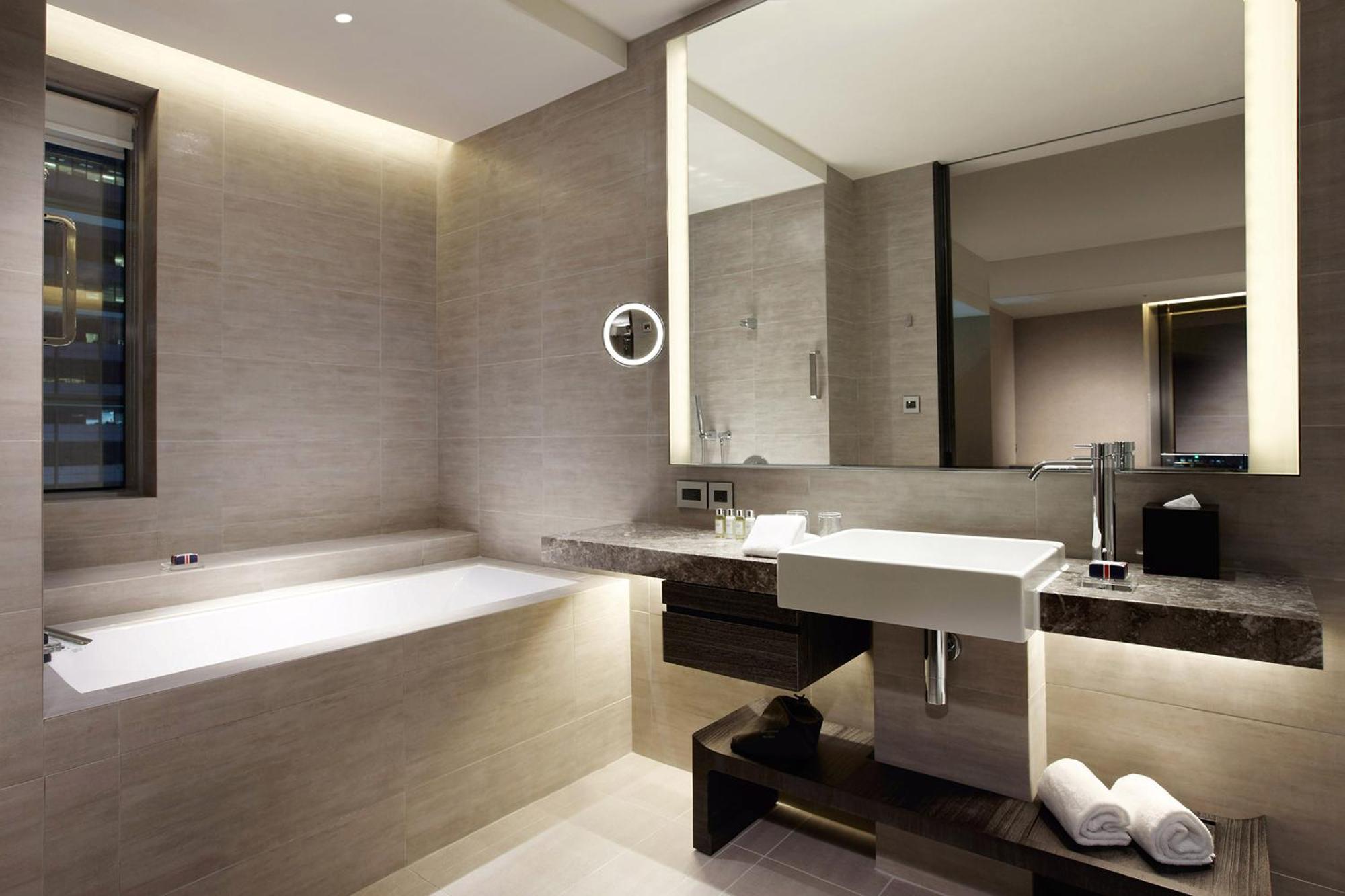 Отель Humble House Taipei, Curio Collection By Hilton Экстерьер фото Bathroom